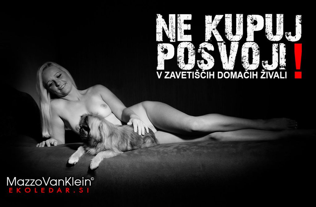 EKOledar - okoljevarstveni erotični slovenski koledar #goletete
